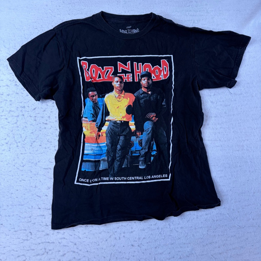 Philcos Boyz N The Hood Graphic T-Shirt Mens Size Medium Black Movie Promo